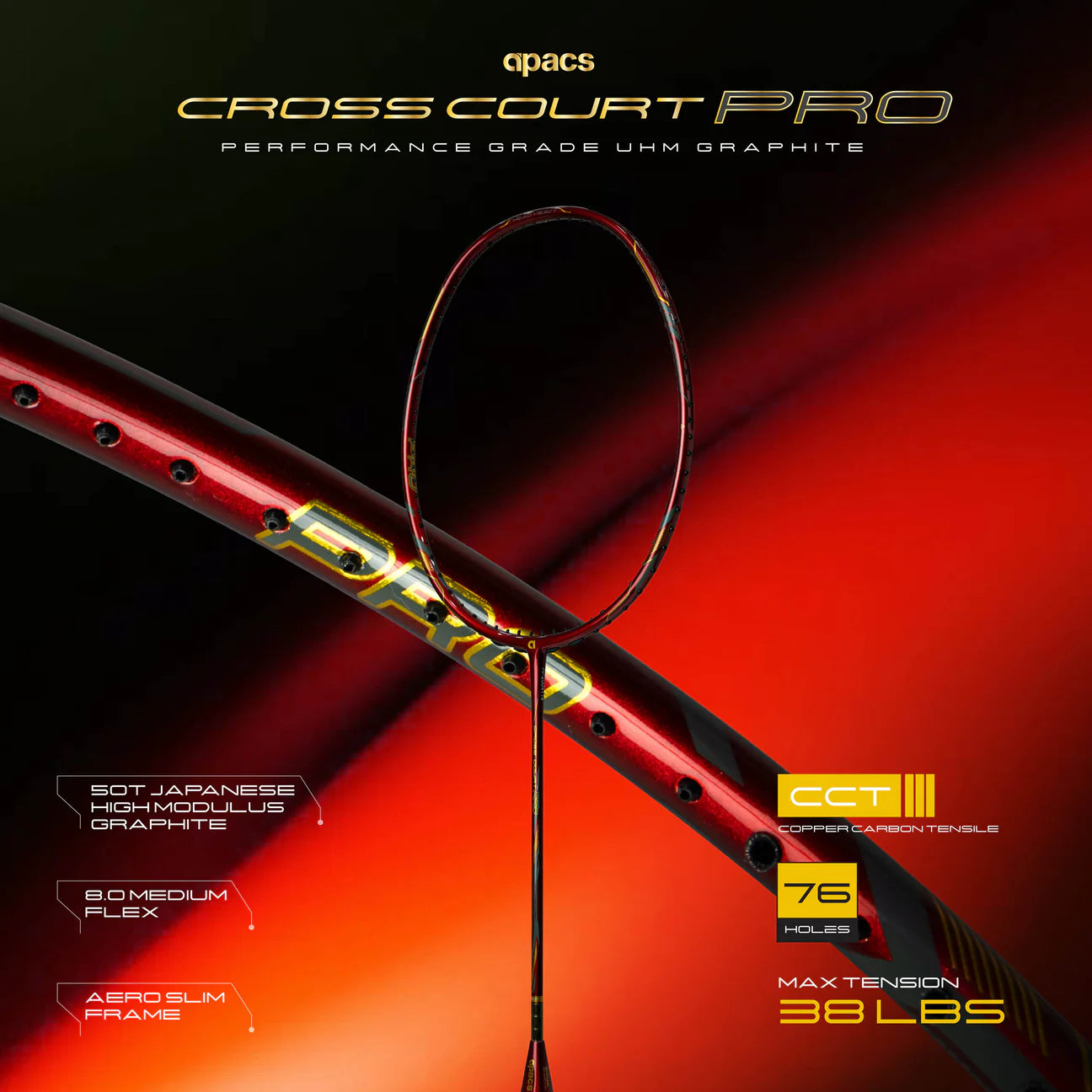 APACS CROSS COURT PRO