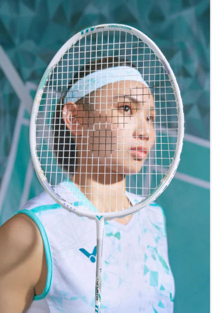 VICTOR Thruster K TTY-ULTIMA A (White) | 4U/G5 Professional Racket – Tai Tzu Ying Collection - 4U