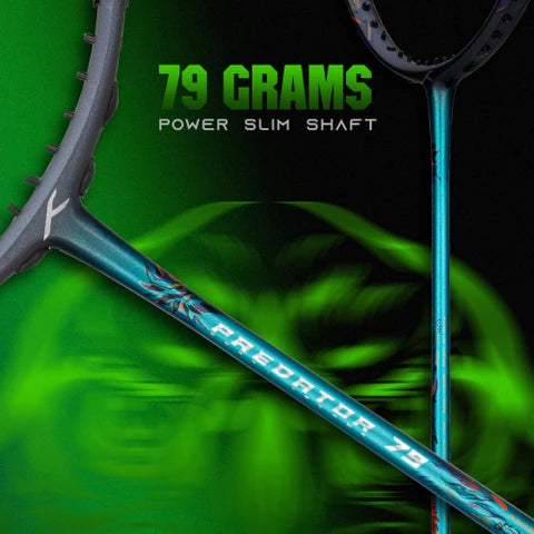 Hundred Predator 79 Badminton Racket | 79g Head Heavy | 38 lbs Power Racket
